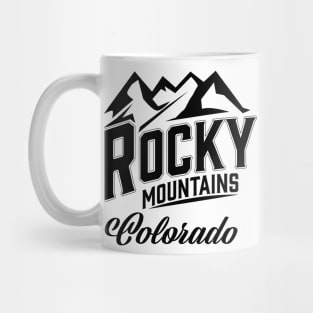 Rocky Mountains Colorado Mug